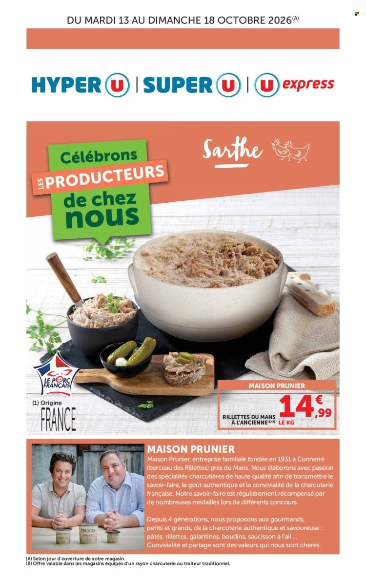 Catalogue Magasins U - 13.10.2026 - 18.10.2026. Page 1