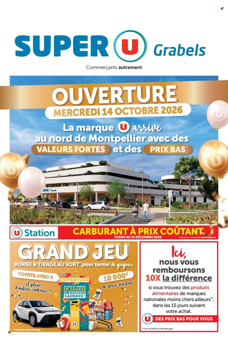 Catalogue SUPER U - 14.10.2026 - 25.10.2026. Page 1