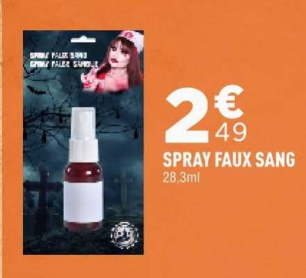 SPRAY FAUX SANG