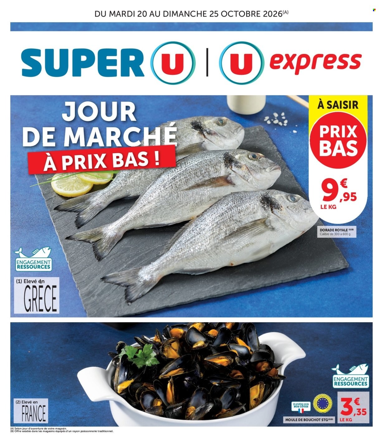Catalogue Magasins U - 20.10.2026 - 25.10.2026. Page 1