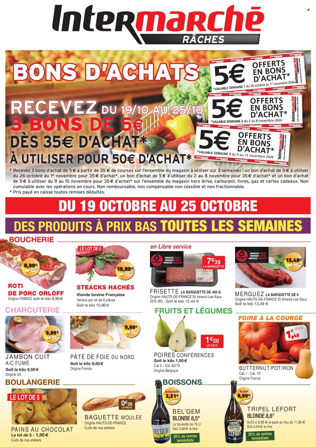 Catalogue Intermarché Super - 19.10.2026 - 25.10.2026. Page 1
