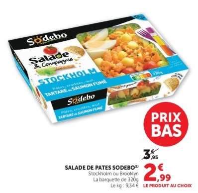 SALADE DE PATES SODEBO