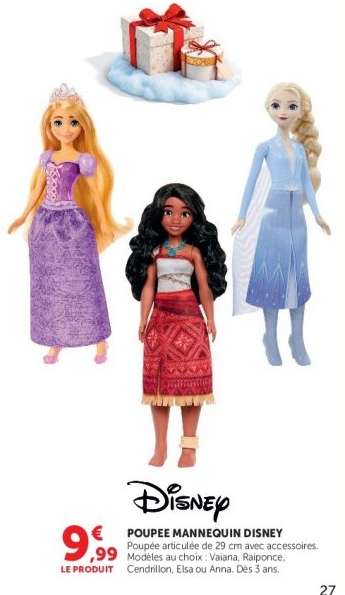 POUPEE MANNEQUIN DISNEY