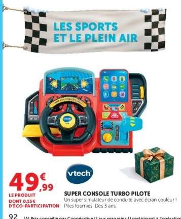 Super Console Turbo Pilote