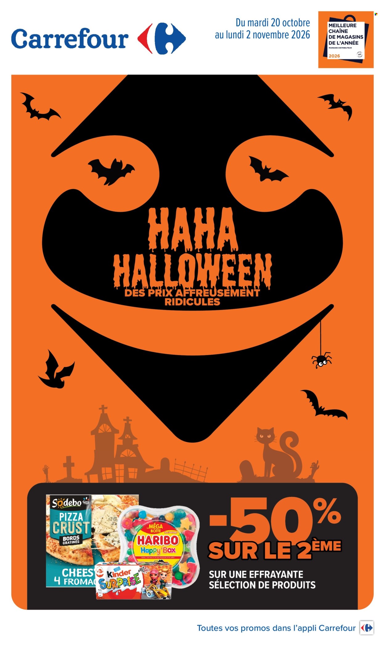 Catalogue Carrefour Hypermarchés - 20.10.2026 - 02.11.2026. Page 1