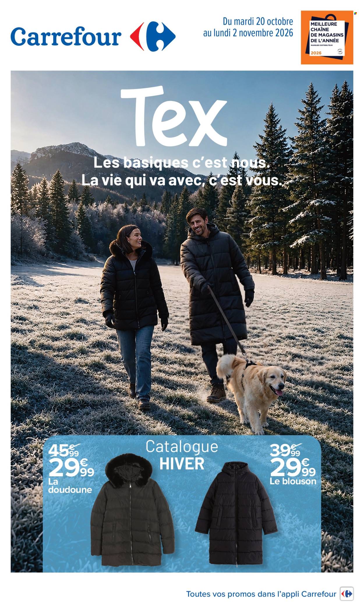 Catalogue Carrefour Hypermarchés - 20.10.2026 - 02.11.2026. Page 1