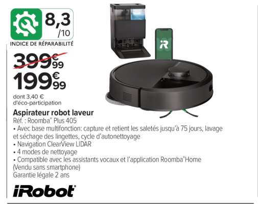 Aspirateur Robot Laveur