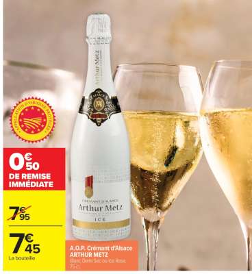 A.O.P. Crémant d'Alsace ARTHUR METZ