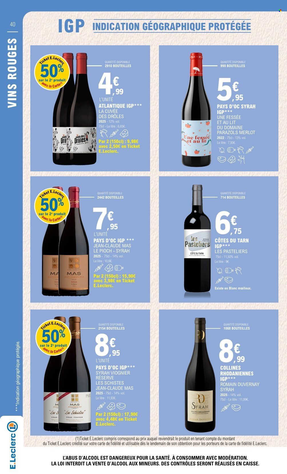 Catalogue E.Leclerc - 20.10.2026 - 01.11.2026. Page 40