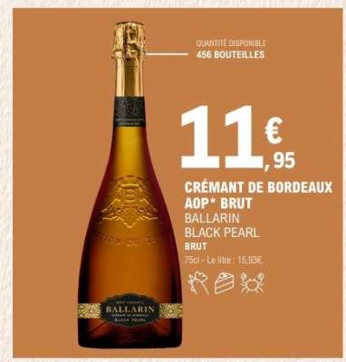 CRÉMANT DE BORDEAUX AOP* BRUT