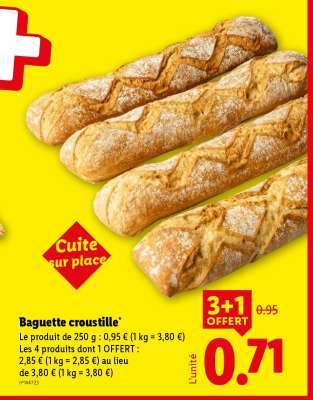 Baguette croustille