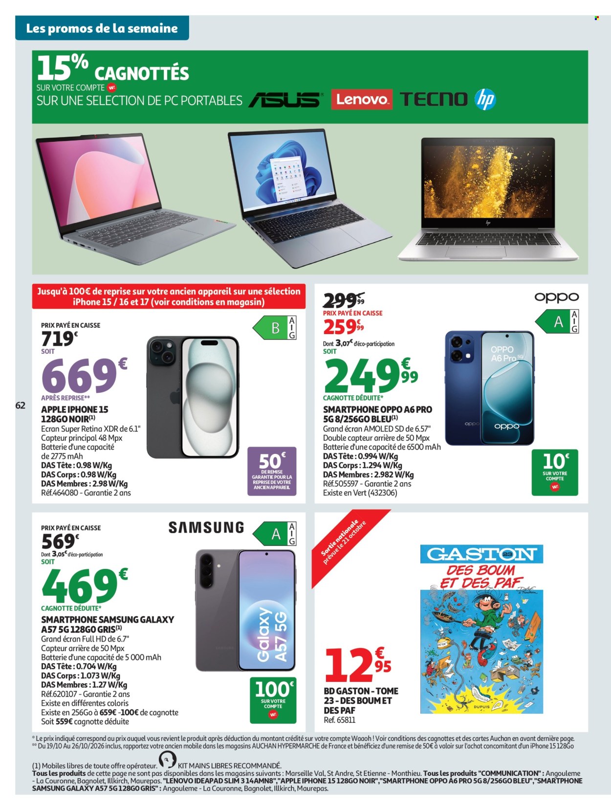 Catalogue Auchan - 20.10.2026 - 25.10.2026. Page 62