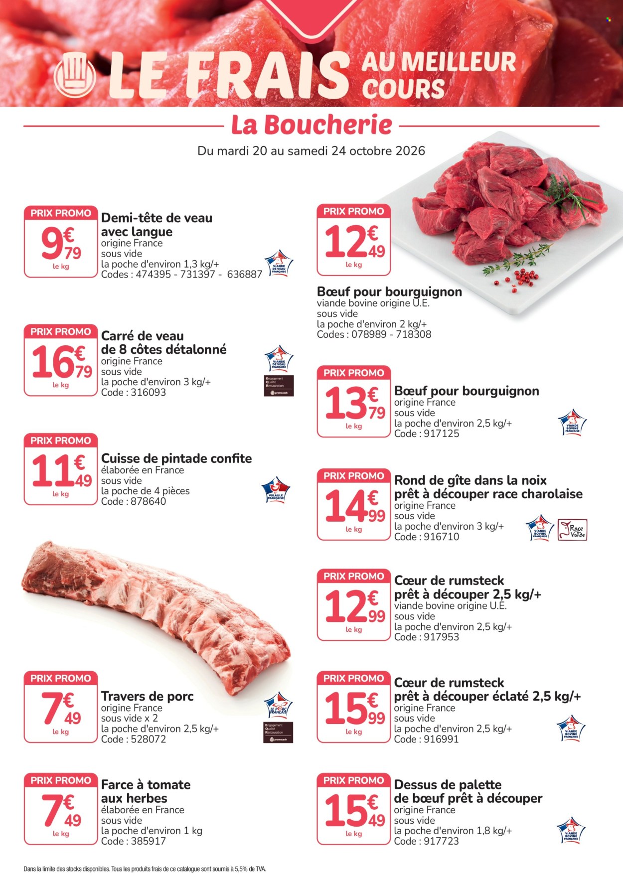 Catalogue Promocash - 20.10.2026 - 24.10.2026. Page 1