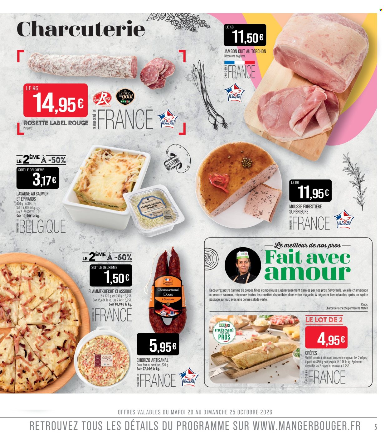 Catalogue Supermarché Match - 20.10.2026 - 01.11.2026. Page 5