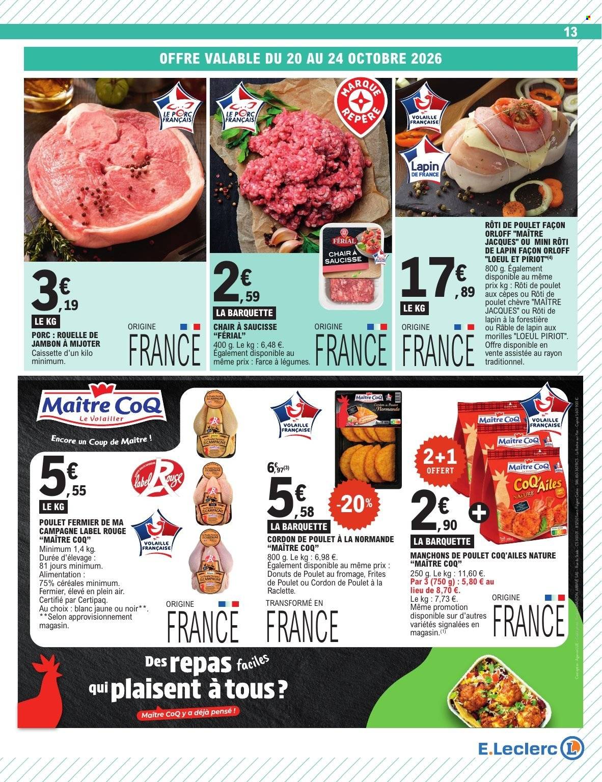 Catalogue E.Leclerc - 20.10.2026 - 31.10.2026. Page 13