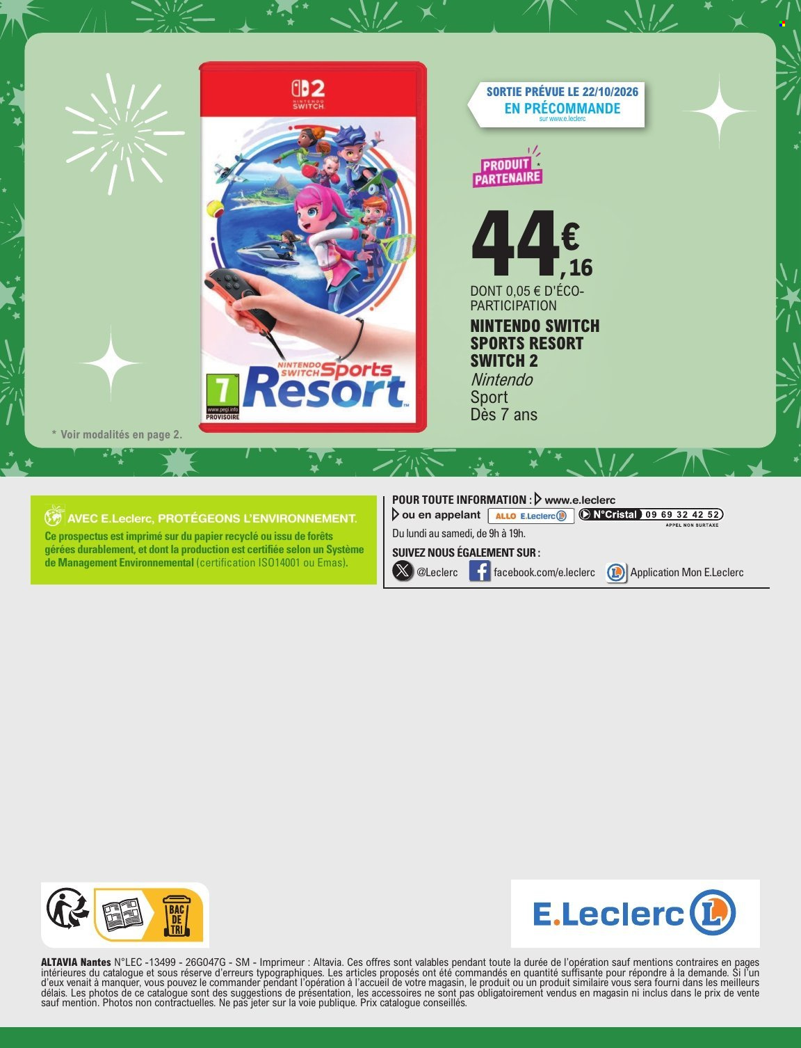 Catalogue E.Leclerc - 20.10.2026 - 05.12.2026. Page 84