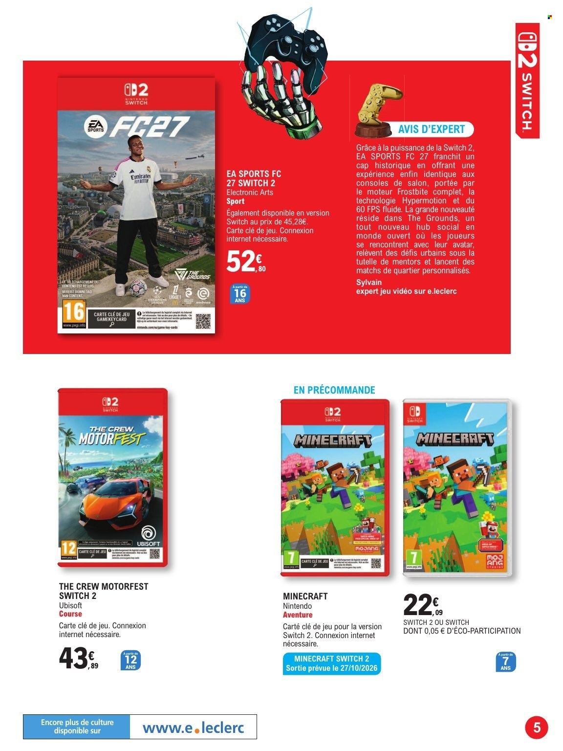 Catalogue E.Leclerc - 20.10.2026 - 07.11.2026. Page 5