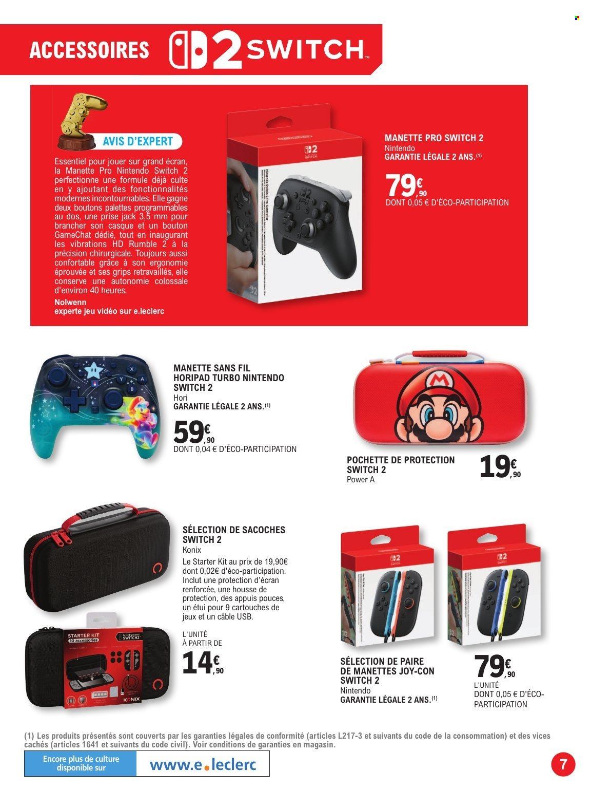 Catalogue E.Leclerc - 20.10.2026 - 07.11.2026. Page 7