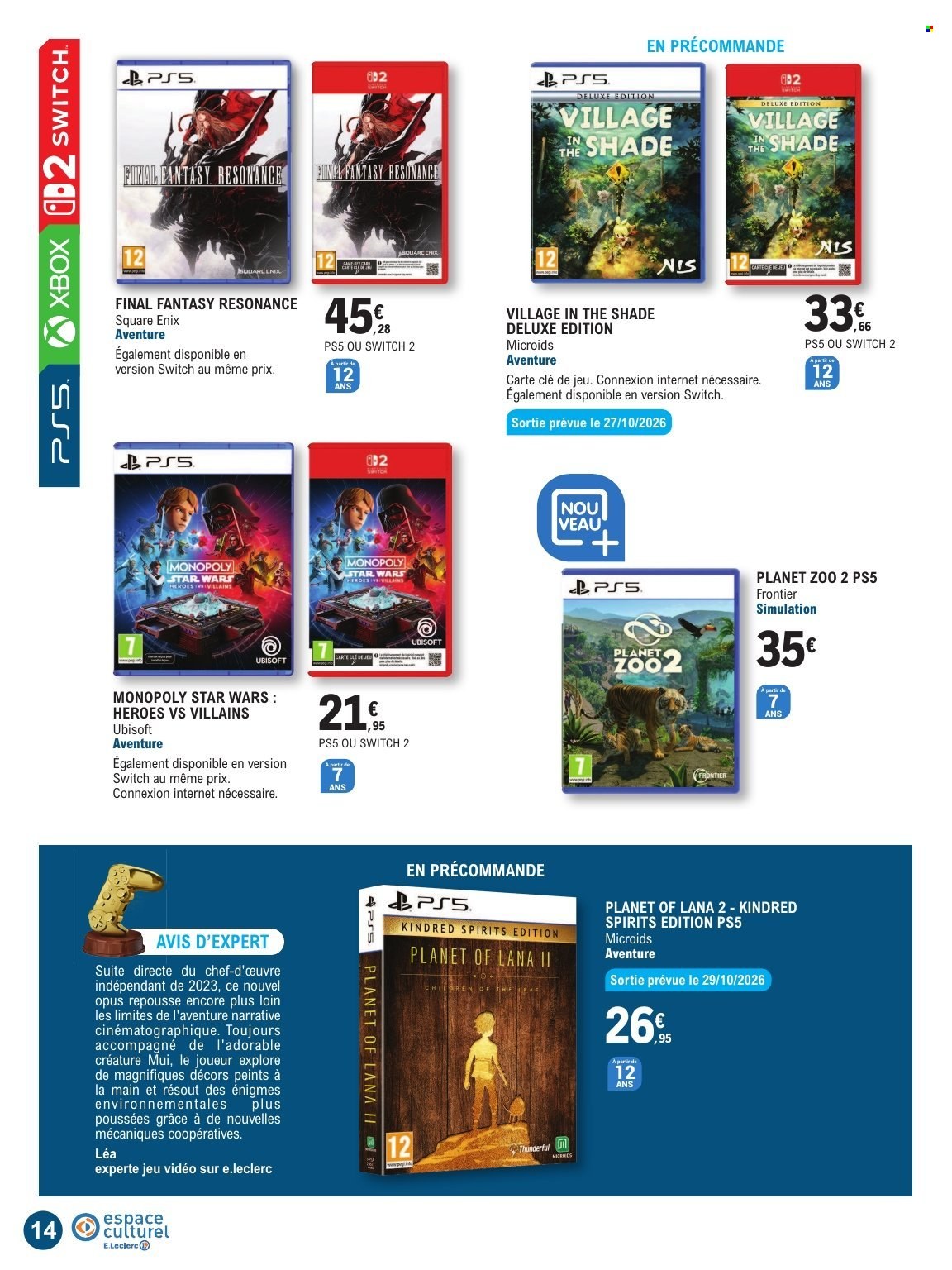 Catalogue E.Leclerc - 20.10.2026 - 07.11.2026. Page 14