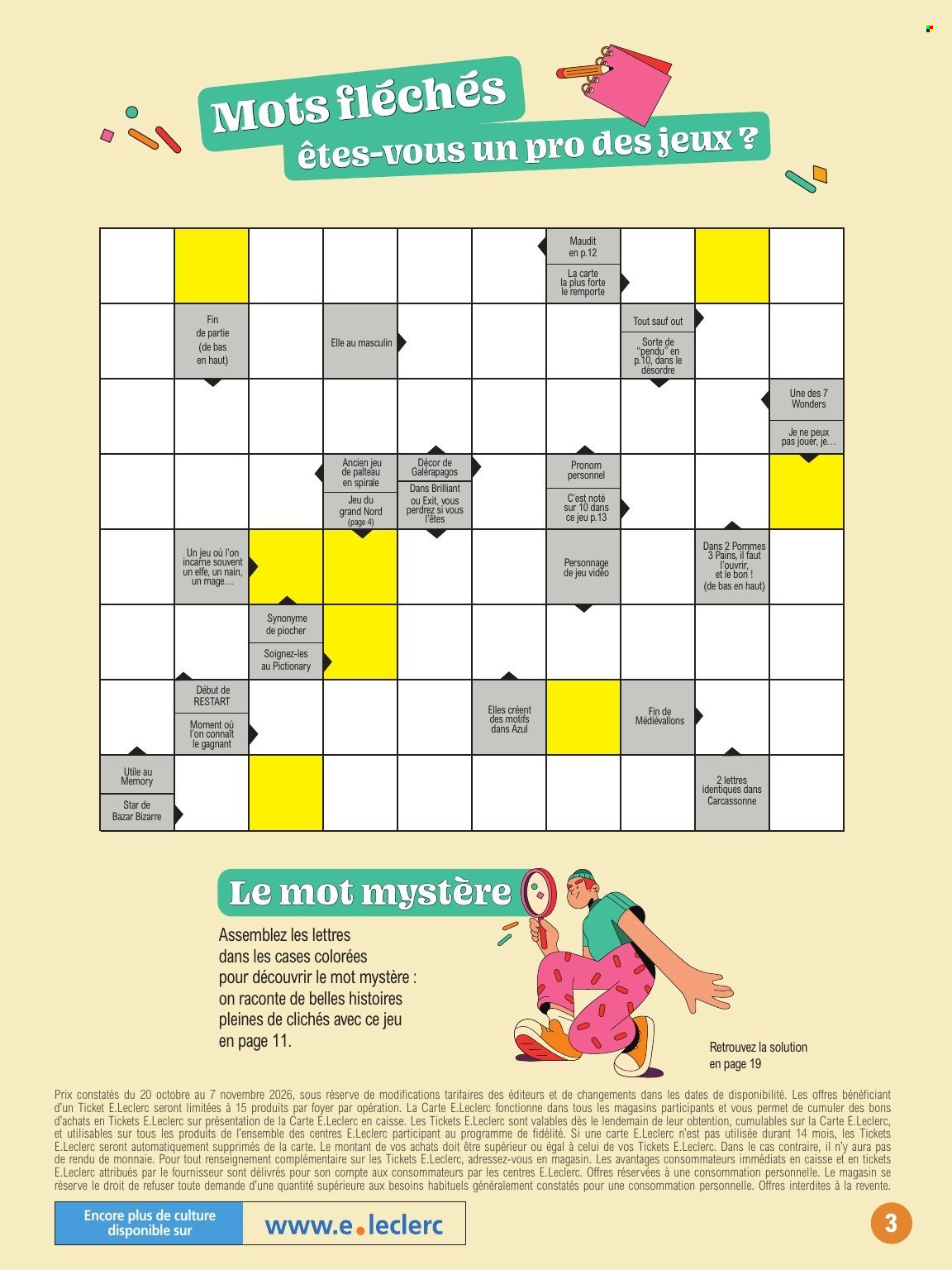 Catalogue E.Leclerc - 20.10.2026 - 07.11.2026. Page 3