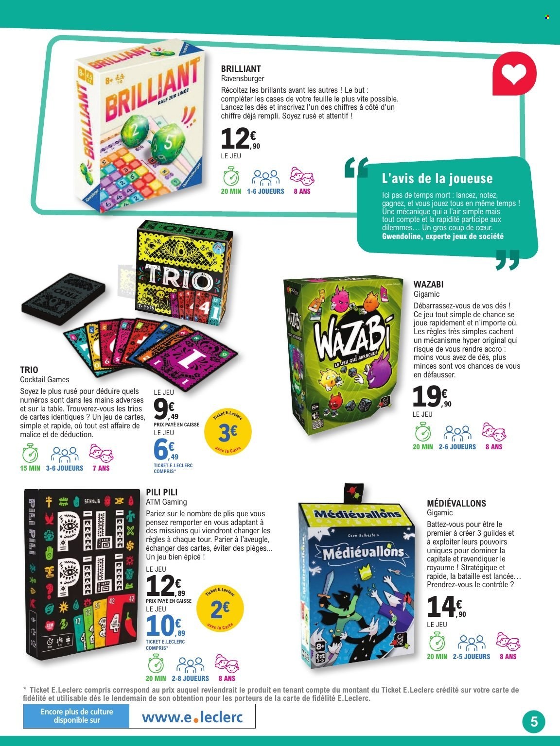 Catalogue E.Leclerc - 20.10.2026 - 07.11.2026. Page 5