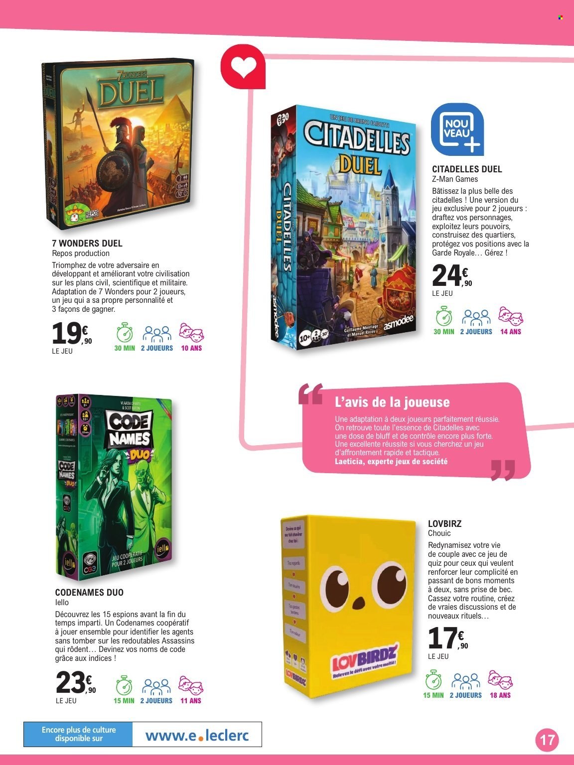 Catalogue E.Leclerc - 20.10.2026 - 07.11.2026. Page 17