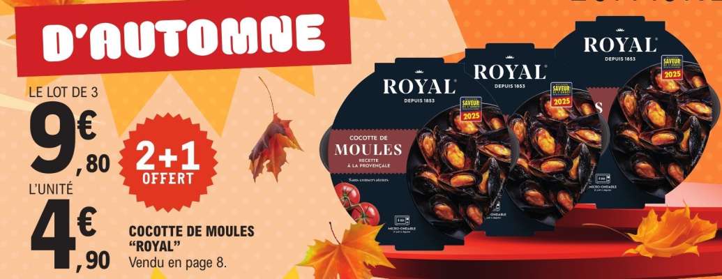 Cocotte de Moules 'Royal'