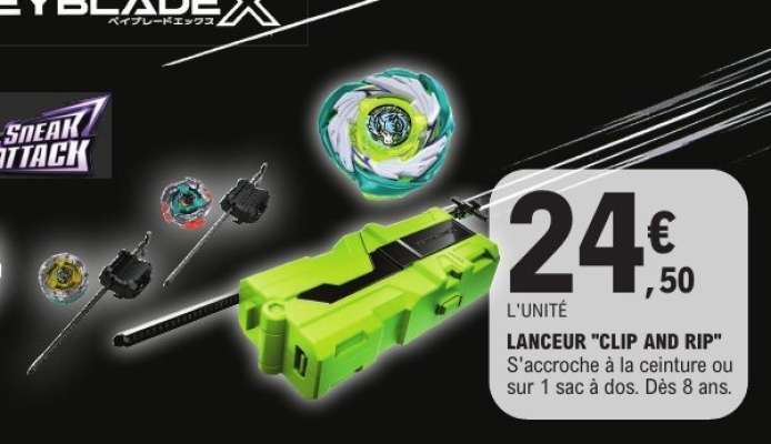 LANCEUR 'CLIP AND RIP'