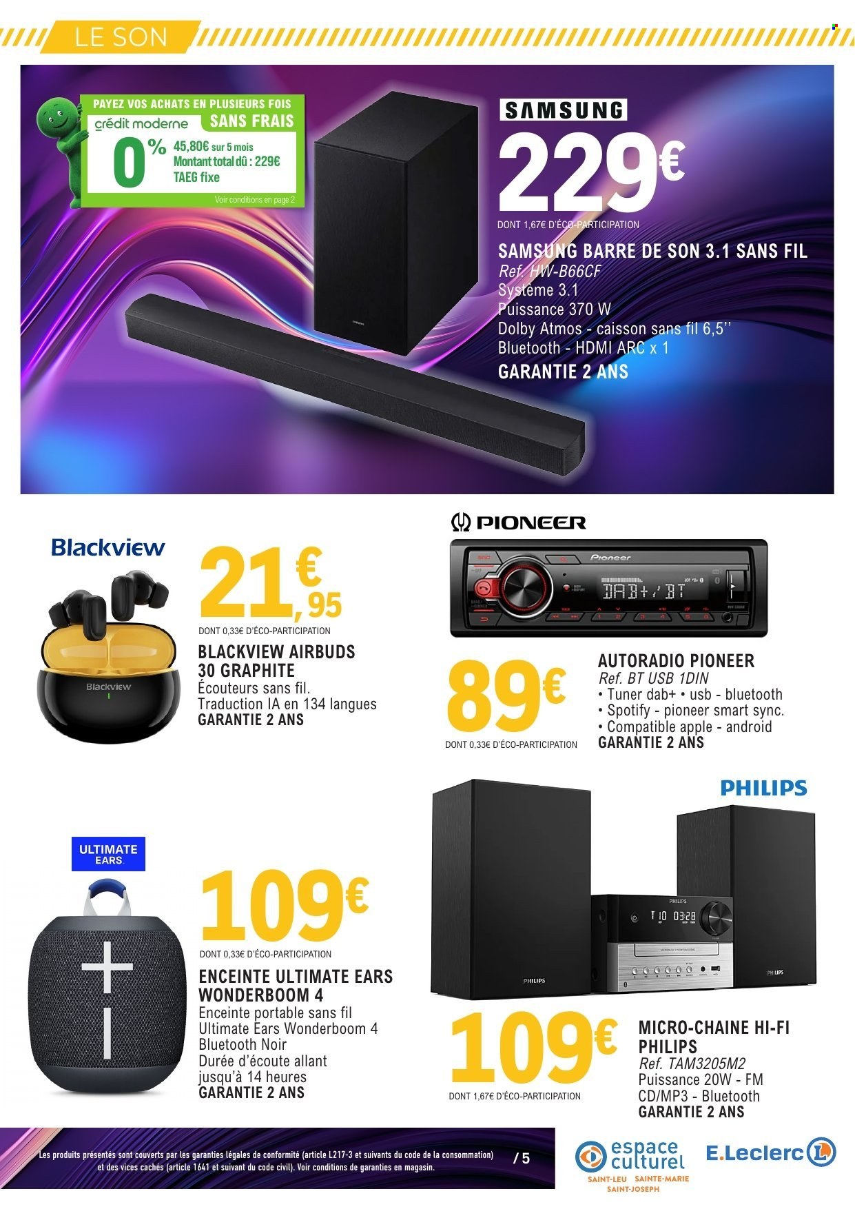 Catalogue E.Leclerc - 20.10.2026 - 01.11.2026. Page 5