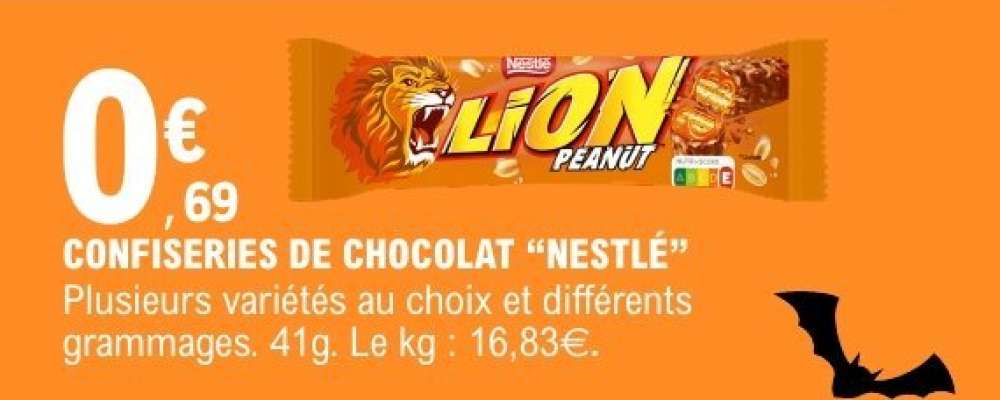 CONFISERIES DE CHOCOLAT “NESTLÉ”