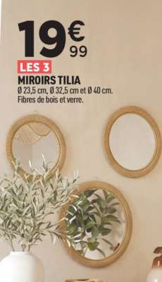 MIROIRS TILIA
