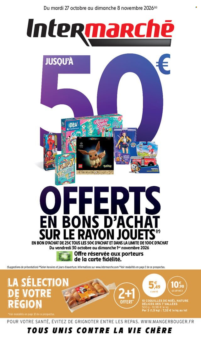 Catalogue Intermarché Hyper - 27.10.2026 - 08.11.2026. Page 1
