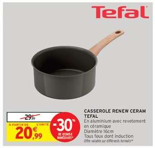 CASSEROLE RENEW CERAM TEFAL