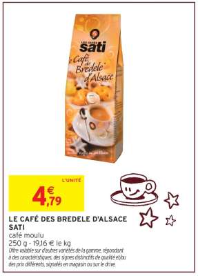 LE CAFÉ DES BREDELE D'ALSACE SATI