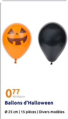 Ballons d'Halloween