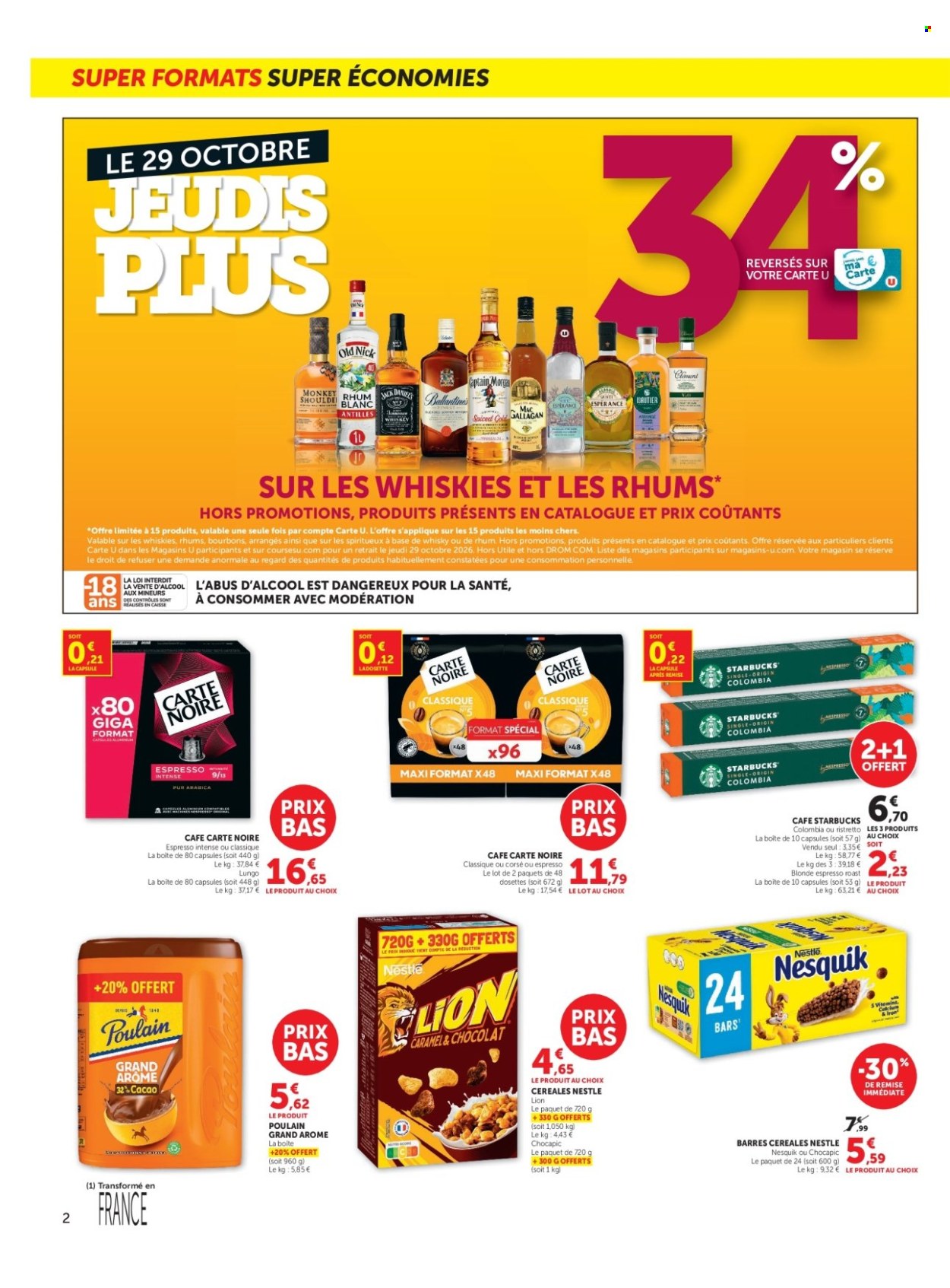 Catalogue SUPER U - 27.10.2026 - 08.11.2026. Page 2