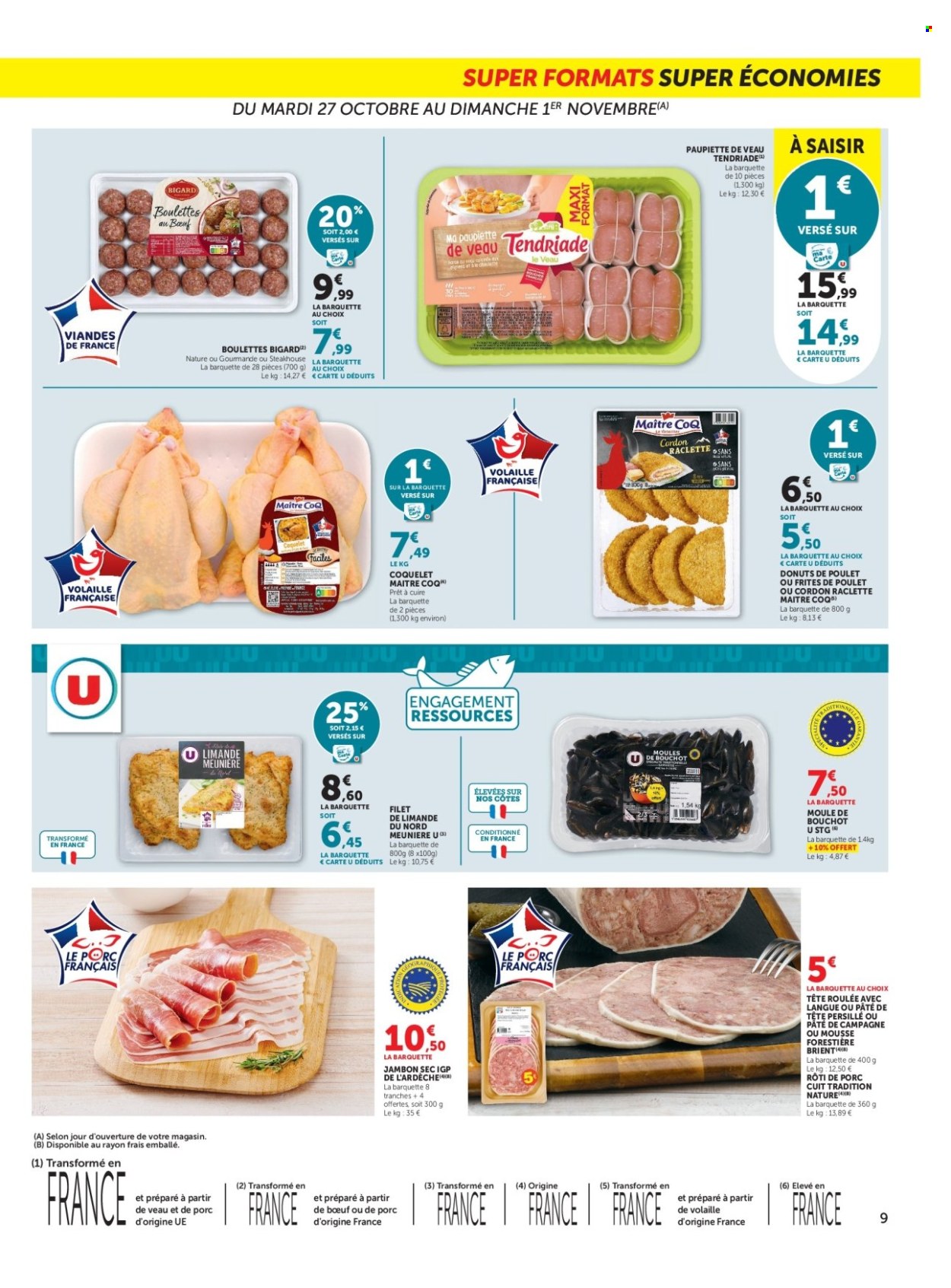 Catalogue SUPER U - 27.10.2026 - 08.11.2026. Page 9