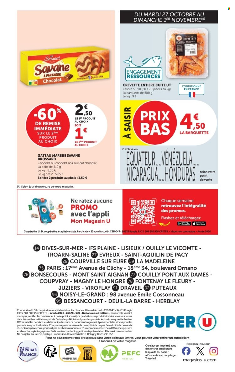 Catalogue SUPER U - 27.10.2026 - 08.11.2026. Page 12