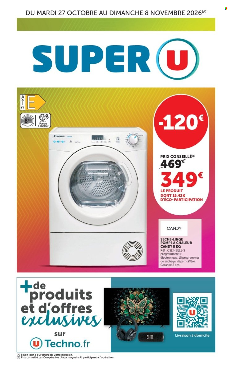 Catalogue SUPER U - 27.10.2026 - 08.11.2026. Page 1