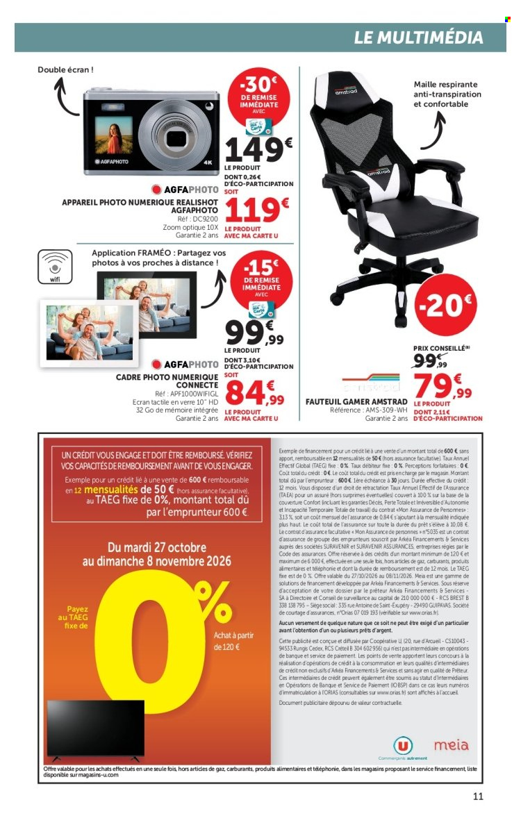 Catalogue SUPER U - 27.10.2026 - 08.11.2026. Page 11