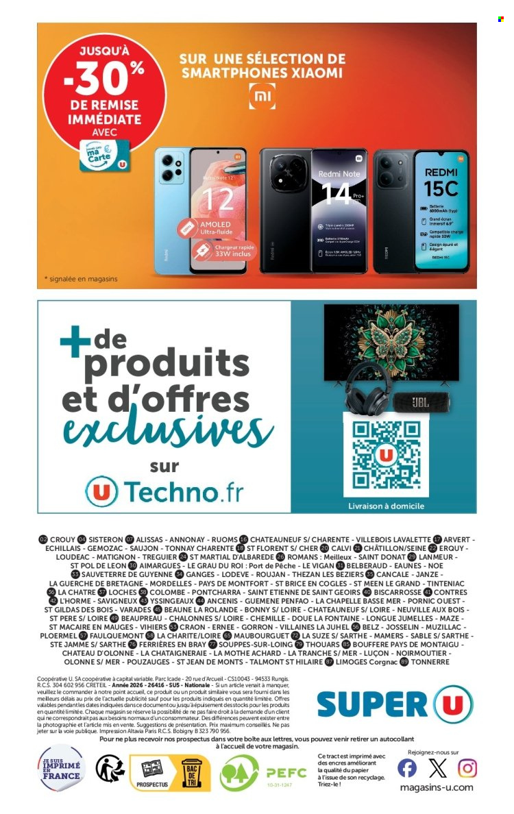 Catalogue SUPER U - 27.10.2026 - 08.11.2026. Page 16
