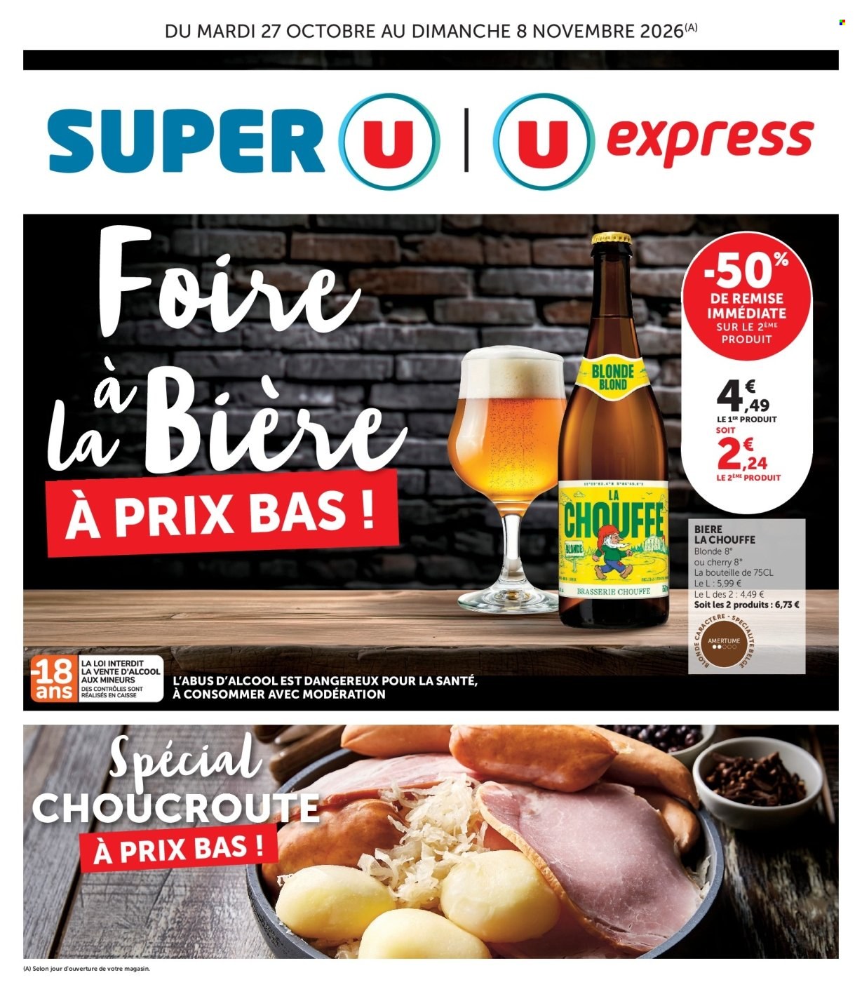 Catalogue Magasins U - 27.10.2026 - 08.11.2026. Page 1