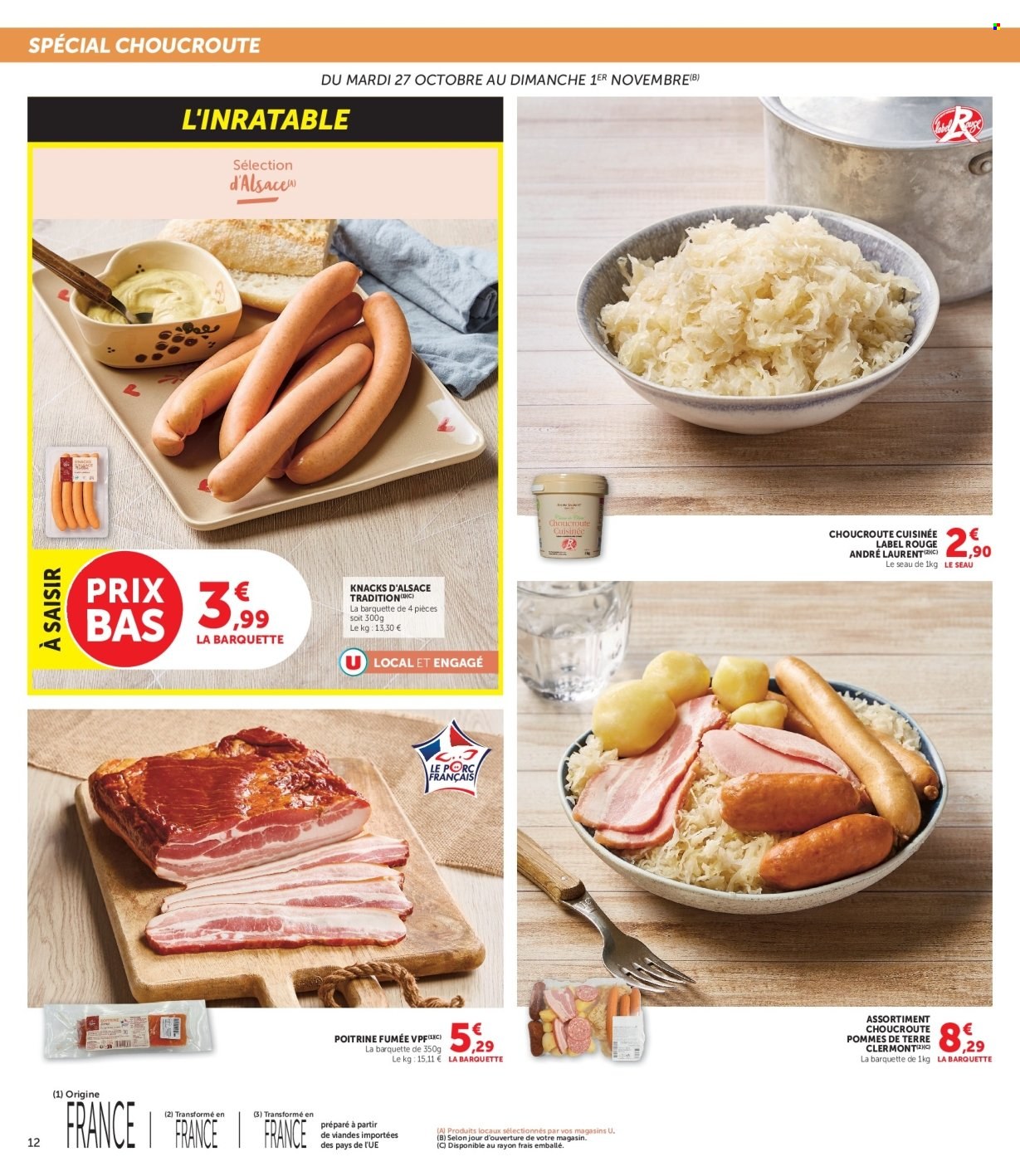 Catalogue Magasins U - 27.10.2026 - 08.11.2026. Page 12