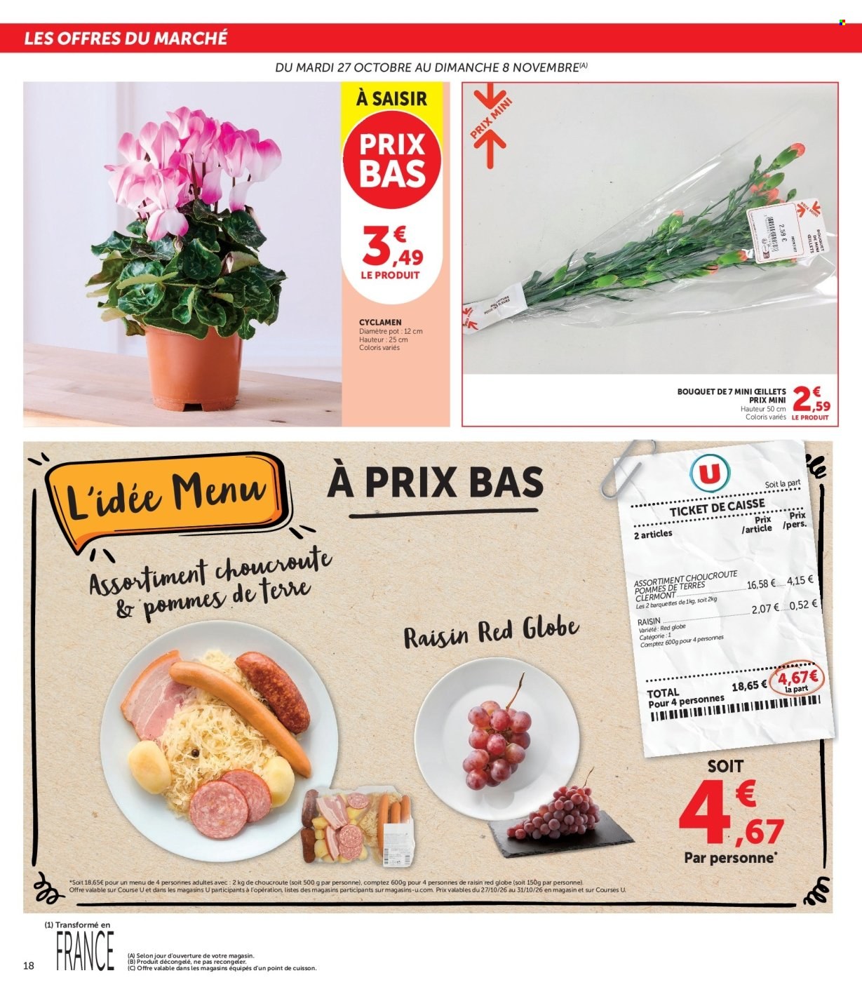 Catalogue Magasins U - 27.10.2026 - 08.11.2026. Page 18