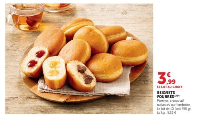 Beignets Fourrés