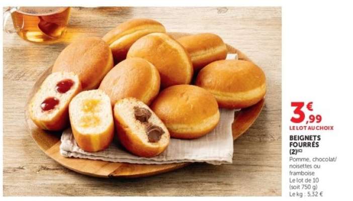 Beignets Fourrés