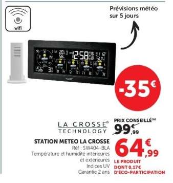 Station Météo La Crosse