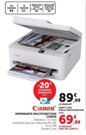 Imprimante multifonction Canon