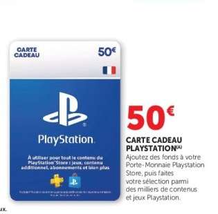 Carte Cadeau PlayStation