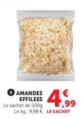 AMANDES EFFILÉES